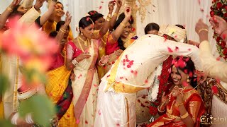 Sen & Harini's magnificent Hindu Wedding Highlight | Crystal Events and Management