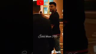 Sahil khan 🥂come to Dubai baby👿 ⭕ne life #shorts #shortvideo #sahilkhan #fitness #lionbook