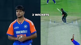 Rasikh Salam Bowling Today Match | Rasikh Salam Take 2 Wickets Against Pak | Rasikh Salam Wicket