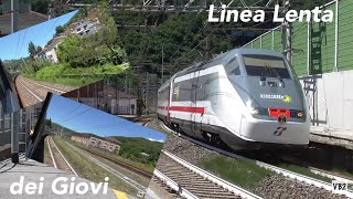 La linea lenta dei Giovi dal finestrino del treno da Genova Brignole a Ronco Scrivia!