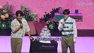 [Vietsub] 231013 Donghae Birthday Party - Món quà hiện kim từ E ù pa 🤭