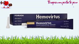 Saúde -   Pomada hemovirtus: para que serve e como usar