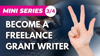 The Third Step is Great Pricing and Packaging Strategies for Freelance Grant Writers