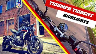 My Triumph Trident 660 Highlights - Best Moments In First 300 Miles