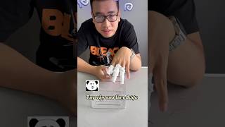 Bất ngờ thử thách anh bạn TRANG TRÍ 1 MÓN ĐỒ thành siêu phẩm 😱 | Bò Cutie #diy #shorts