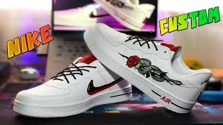 CUSTOM Nike AIR 1 🤩 🎨✍🏻👟 | Sneakers custom Posca & Acrylic 👀