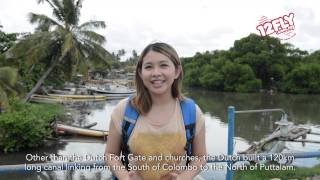 12fly TV - Jane at Negombo Old Dutch Fort, Sri Lanka