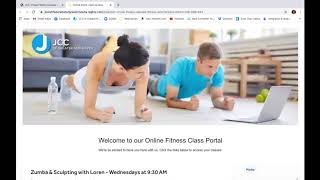 JCC Virtual Fitness Registration Tutorial