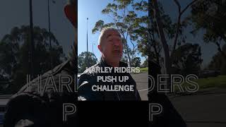 Harley riders push up challenge