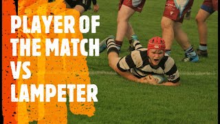 Youth Player of Match vs Lampeter - Owen Williams