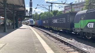 Trains in Germany and France