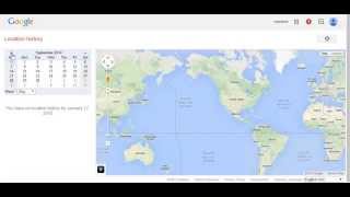 Know Your Google Map Location History