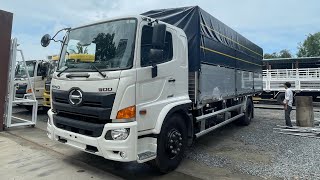 Hino FG500 tải 8 tấn Thùng Bạt Bửng Nhôm 7.3 mét Chở Cá , Chở Hải Sản | ☎️ 0909.05.7770 Mr.Vũ