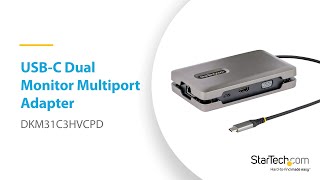 The Ideal Multiport Adapter for Travelling Professionals | StarTech.com