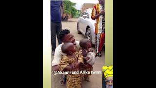 Congratulations Pours In As Arike And Akanni Kutukutu Meets With The Legendary Actor Ibrahim Chatta