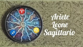 Ariete ♈ Leone ♌ Sagittario ♐ settimana dal 4 al 10 novembre