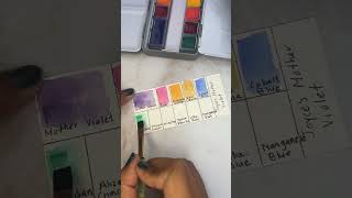 Watercolors by Da Vinci Paints! Watercolor paints, art supplies, art haul #artsupplies#shorts