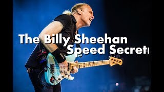 The Secret To Billy Sheehan's Blazing Speed!