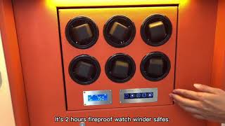 High Quality Watch Winder Safe Box 120 Min Fire Rating-Foshan Weierxin Safe Factor