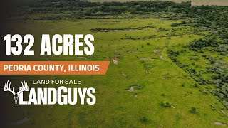 Peoria County, Illinois 132 Acres of Land For Sale