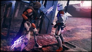 Star Wars: Jedi Survivor - Coruscant Guard Clone Troopers VS MagnaGuards - NPC Wars