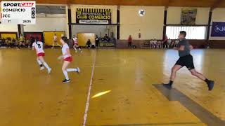 Comercio vs Jockey. Handball Juvenil Femenino