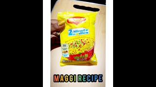 Maggi Recipe/1 Minutes Simple Maggi Recipe/Noodles Recipe/Simple Maggi.............#SHORTS