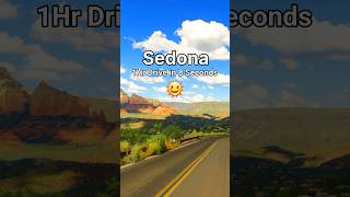 #shorts Sedona 1HR Drive in 8 Seconds 🌞 See the Full 4K Drive! #sedona #driving #sandtastictravels