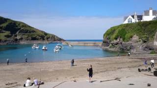 Port Isaac in Cornwall on 22.04.2017