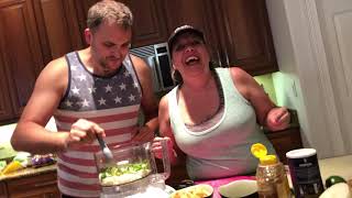 Brent and Anj make Homemade Salsa