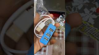 Multiple USB hub #video #unboxingvideo #usb #usbhub #unbox #unboxing #videoshorts