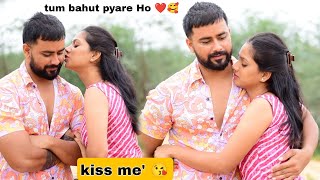 KISSING PRANK ON soniya 😱 || ये मैंने क्या किया 😰😘  || veer Samrat vlog