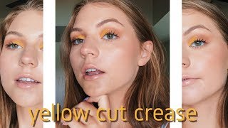 Yellow Summer Cut Crease