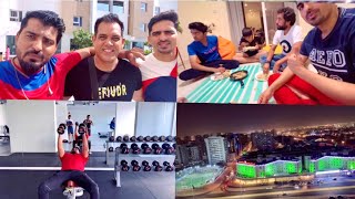 Dubai me gym | Sarjil ke Gar Dinner Party | vlog | youtubefeed | @abu007vlogs