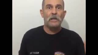 Recado do sargento Fahur para a policia do Rio