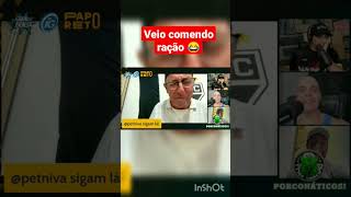 Veio Fanático Tricolor Pagando Aposta e Comendo Ração 😂! #saopaulo