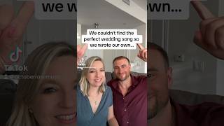 We couldn’t find the perfect wedding song so we wrote our own… #couples #weddingsong #love