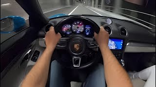 Porsche Boxster 718 POV Drive at Garda Lake (Italy)