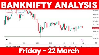 Banknifty predictions for tomorrow 22 march | Bank nifty analysis for tomorrow