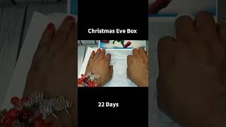 Christmas Eve Box 22 Days !!! #christmas #howtovideo #craftlife #craftidea #giftbox #christmasbox