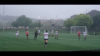 Woden Weston NPL1 Boys U14s vs against Woden Weston girls reserves team. #Lemar scored 3 goals.