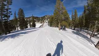 Heavenly Ski Resort | Skyline Express To Nevada Trail To Stagecoach Express