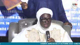 Hadrat Jumah du 27 Octobre 2023 - Chez Mawlana Sangue Barhamou Ndiaye