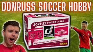 2021-22 Panini Donruss Soccer Hobby Box Opening! $500 Box! Ronaldo & Haaland?