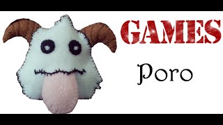 LOL:How To Make Poro Plushie Tutorial