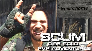 Building As A Solo Takes So Much Time! | Scum 0.95 Solo PvP Adventures | RKG S6 EP9