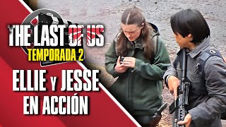 JESSE CAZADO 🤩 Bella Ramsey (ELLIE) y Young Mazino (JESSE) en la T2 de #TheLastofUs 🎬 | TLOU HBO 247