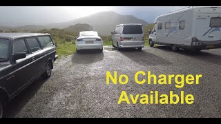 A Tesla Model 3 and hiking in the Highlands of Scotland