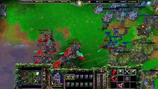 Warcraft III: Reforged Beta Gameplay, Night elf 1vs1, 1080p Medium Setting