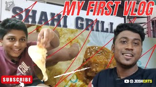 My First Vlog 💥| Thambi allaparai👦 | Dinner 🍽️| Shahi Grill🍗 |